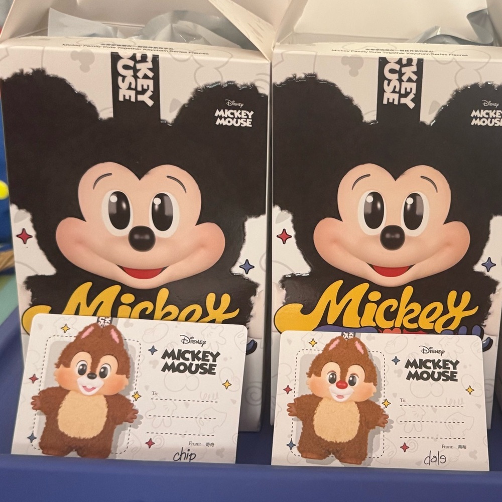 Disney Mickey Family Boxes - Black, White, Brown CHIP & DALE DISCONTINUED ON POP